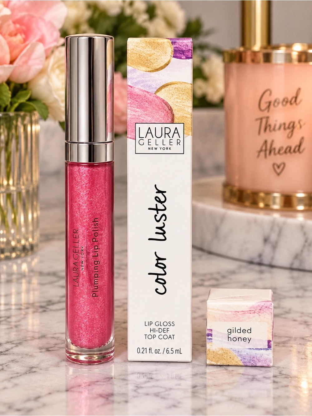 Laura Geller Color Luster Lip gloss - Gilded Honey